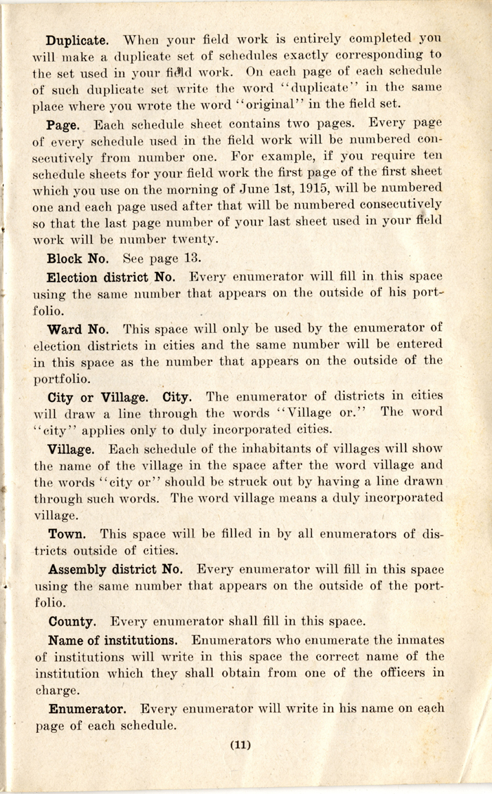 instructions to enumerators new york state 1915 007b page 11
