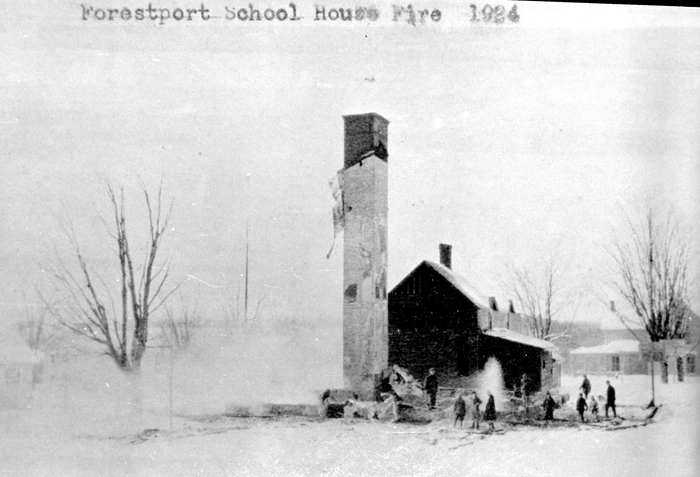 016 fallon collection forestport ny school house fire 1924