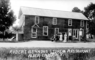 037 myers collection alder creek ny robert beynons store and restaurant