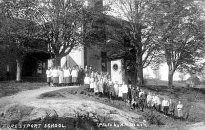 021 myers collection forestport ny school children and staff