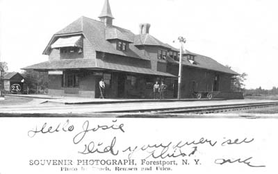 039 myers collection forestport ny train station