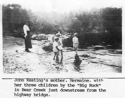 john keatings mother hermine with her three children