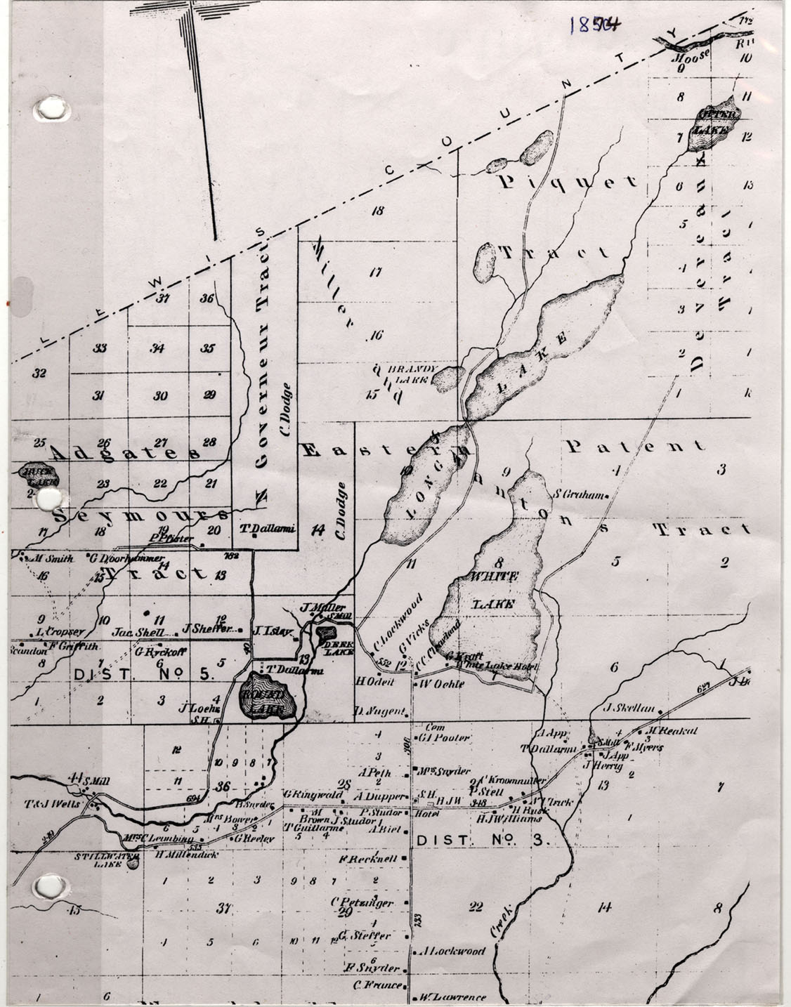 forestport abstract map 1874