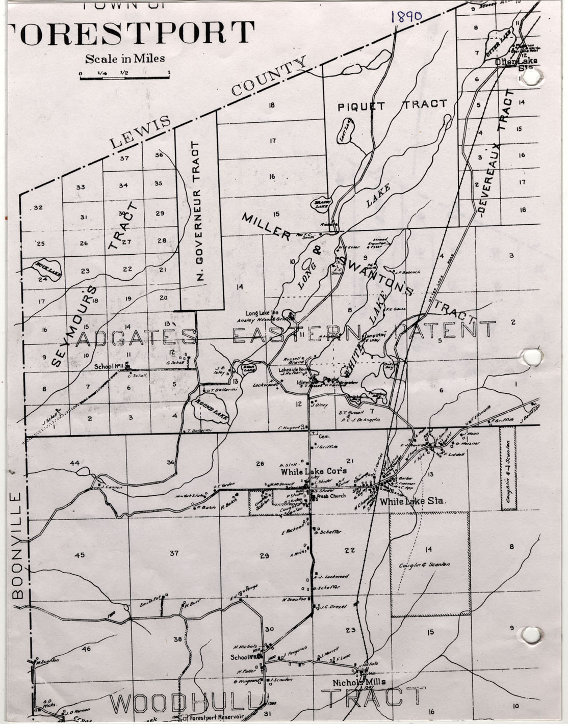 forestport abstract map 1890