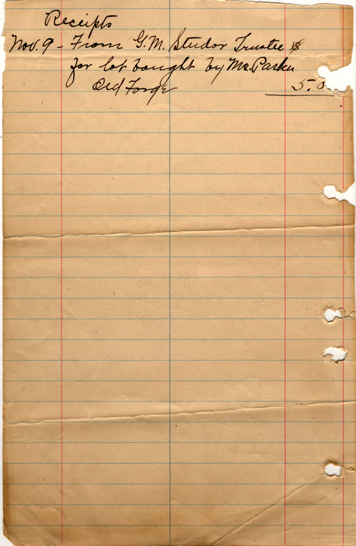 white lake cemetery association document 1910 004