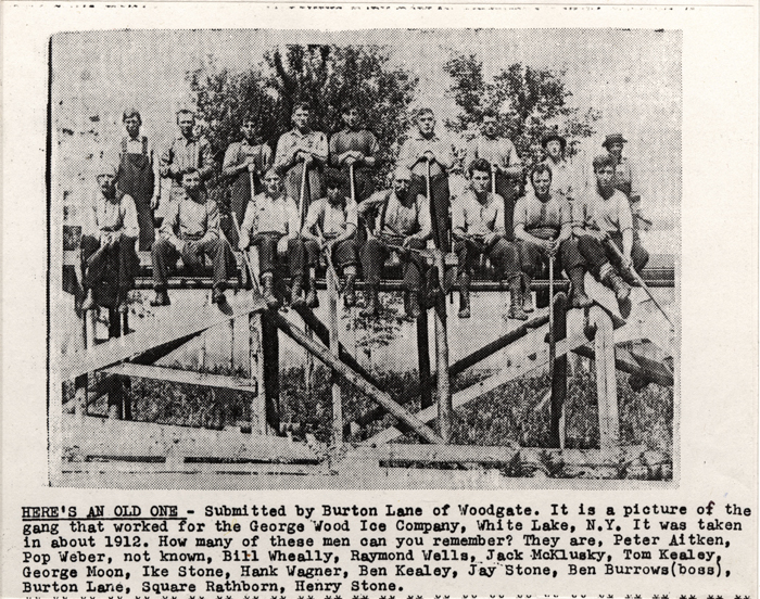 george wood ice company photo 1912