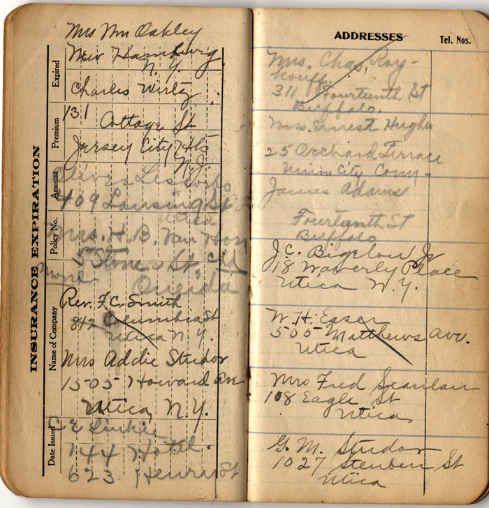 address date book isley lena m 1913 003