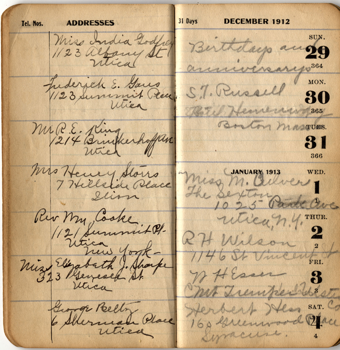 address date book isley lena m 1913 004