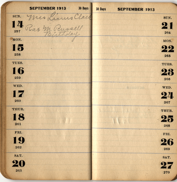 address date book isley lena m 1913 022