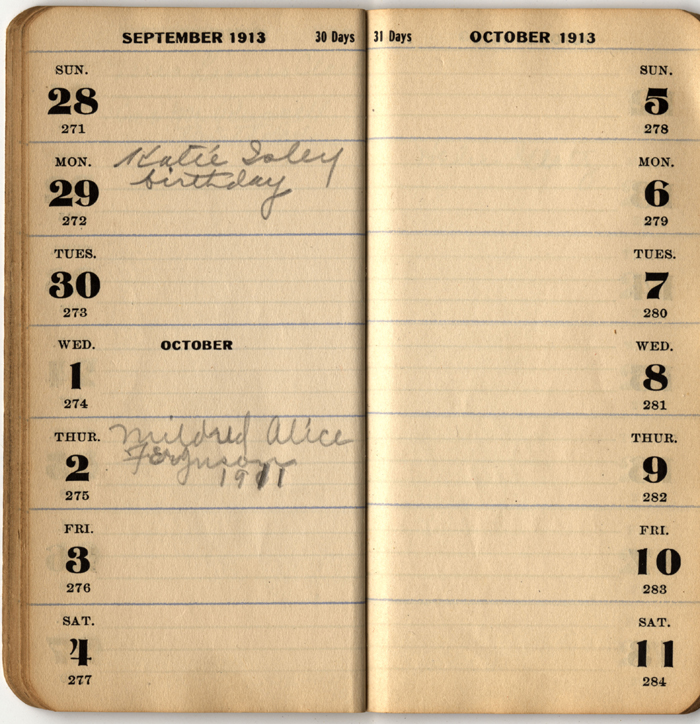 address date book isley lena m 1913 023