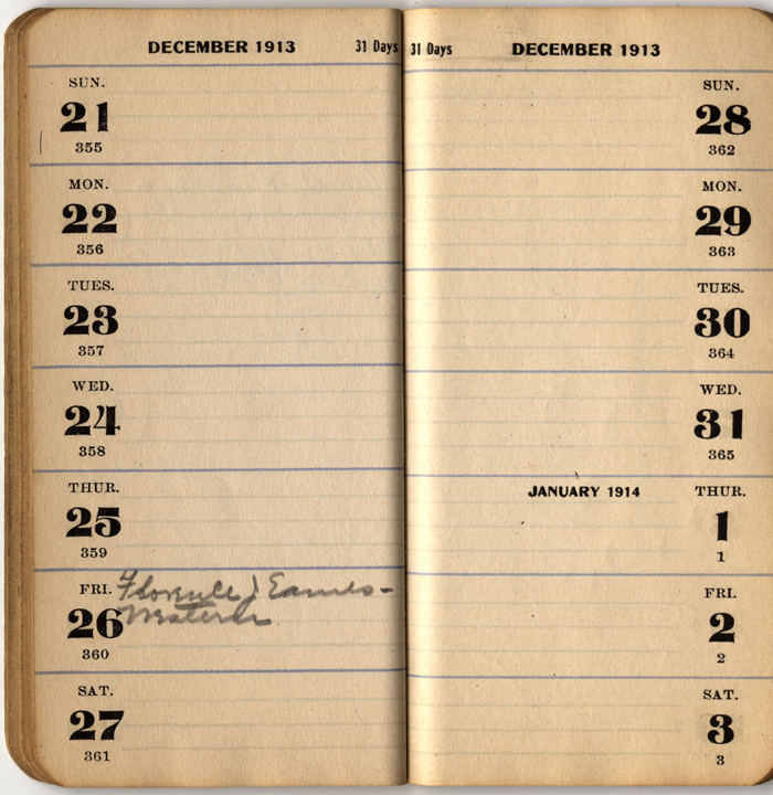 address date book isley lena m 1913 029