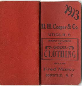 address date book isley lena m 1913 001