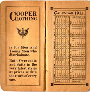 address date book isley lena m 1913 002