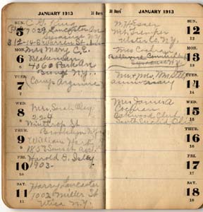 address date book isley lena m 1913 005