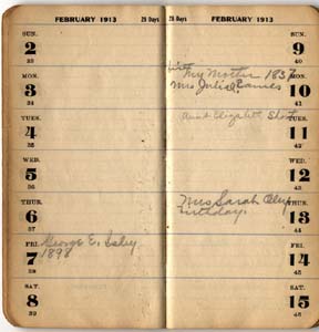 address date book isley lena m 1913 006