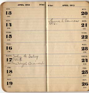 address date book isley lena m 1913 011