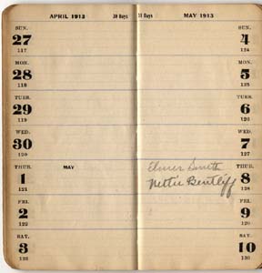 address date book isley lena m 1913 012