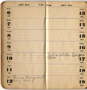 address date book isley lena m 1913 017