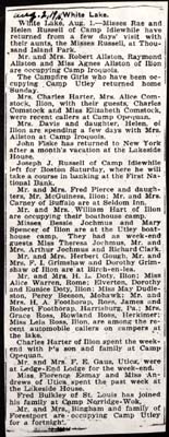 white lake news boonville herald aug 2 1916