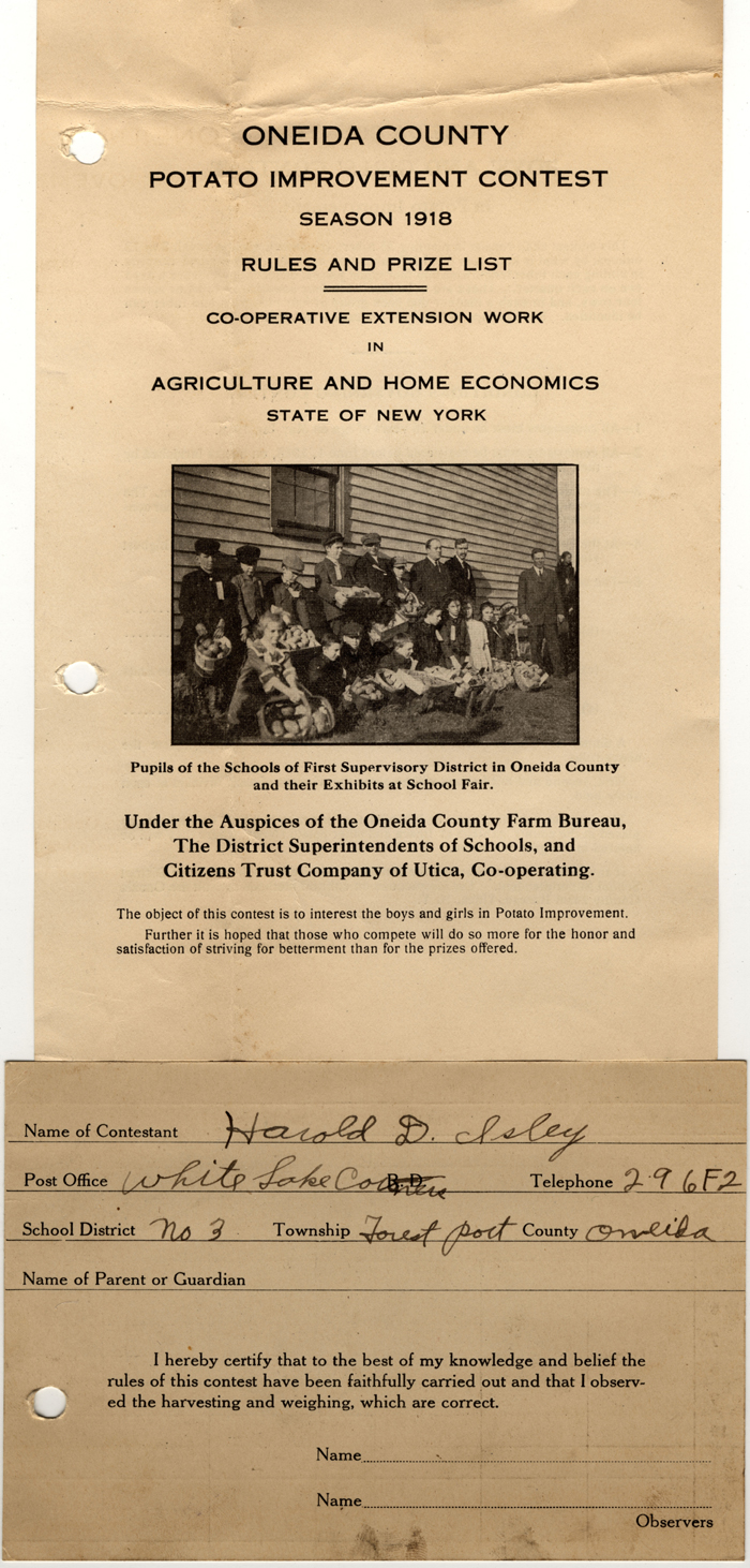 boys and girls potato contest rules and prize list 1918 001