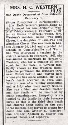 western ruth clover obit