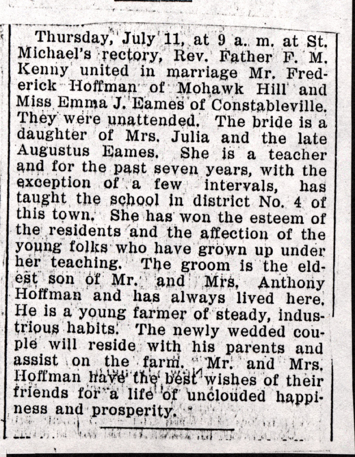 hoffman frederick eames emma july 11 1921