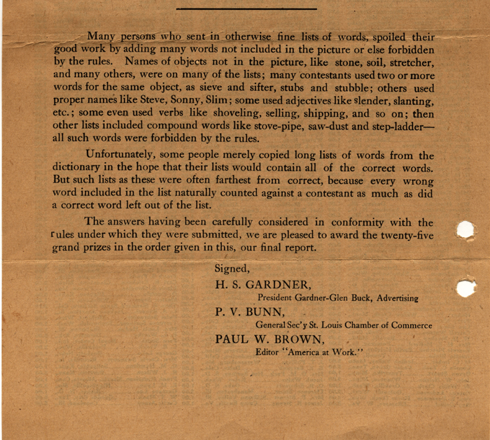 fouke fur company contest results 1922 003
