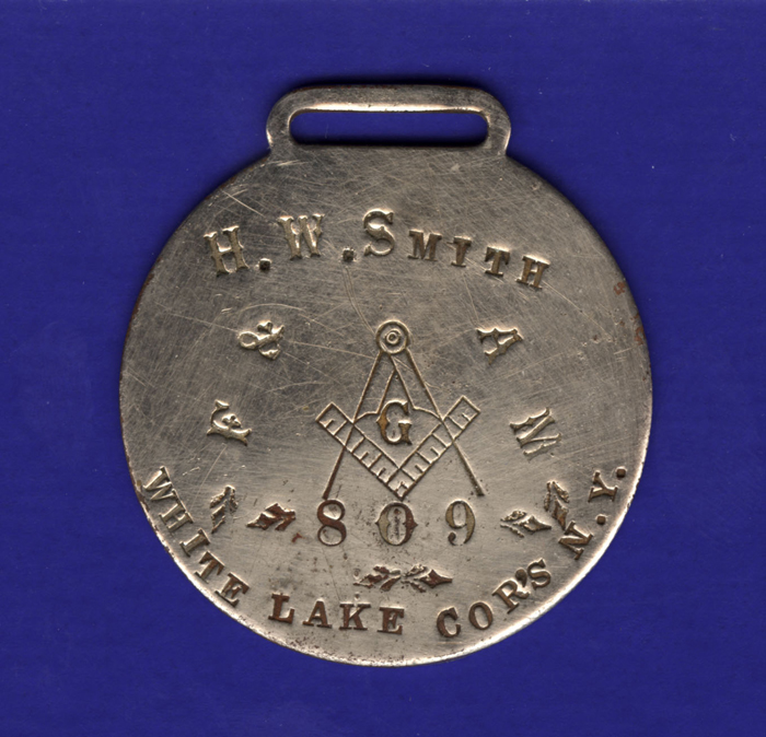 masonic medal smith h w 1922