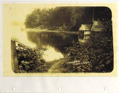 dominie bay post card 1922