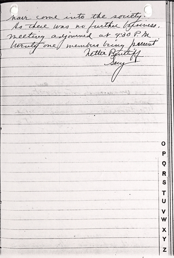 woodgate civic association notes by nettie bentliff 1923 007b