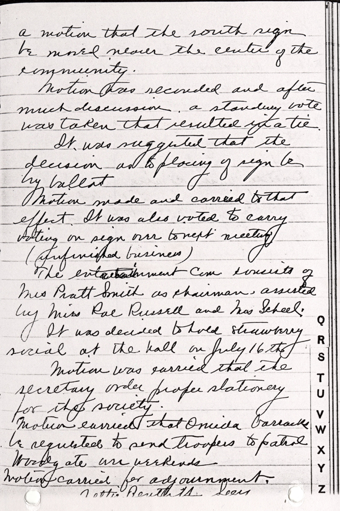 woodgate civic association notes by nettie bentliff 1923 008b