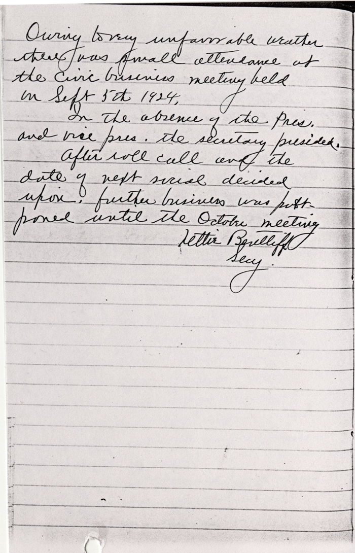 woodgate civic association notes by nettie bentliff 1923 010