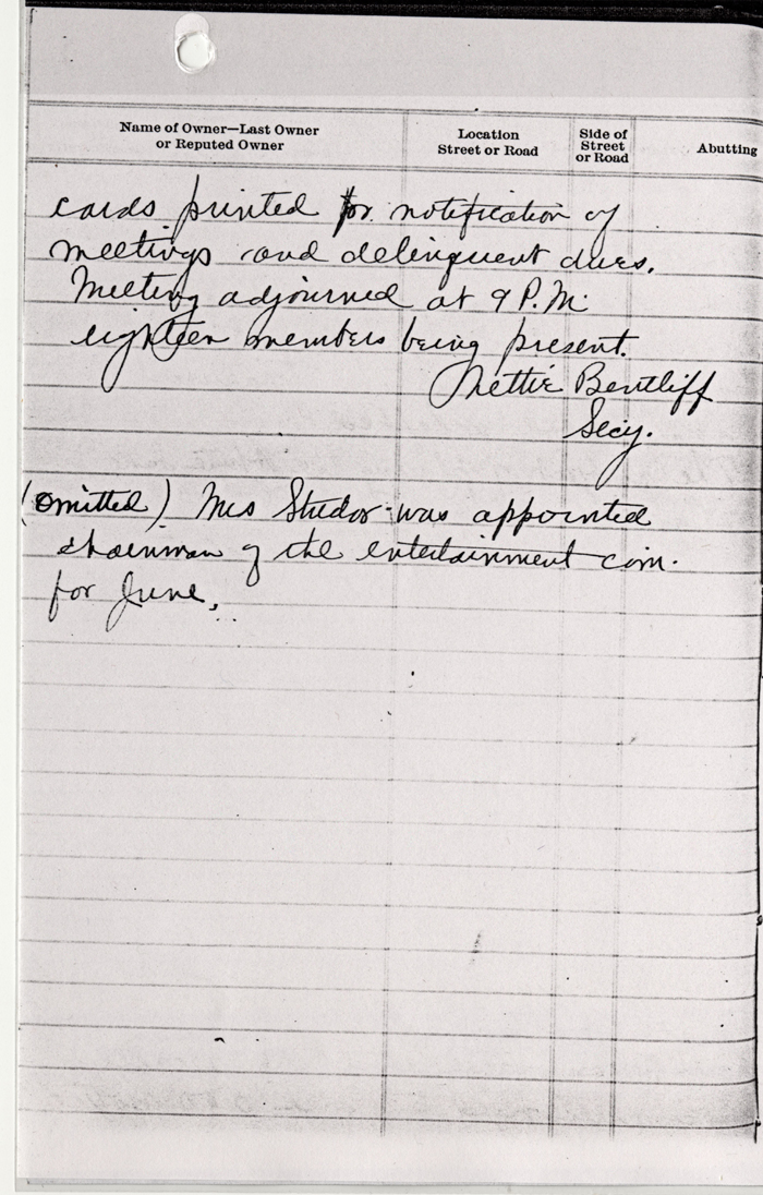 woodgate civic association notes by nettie bentliff 1923 015a