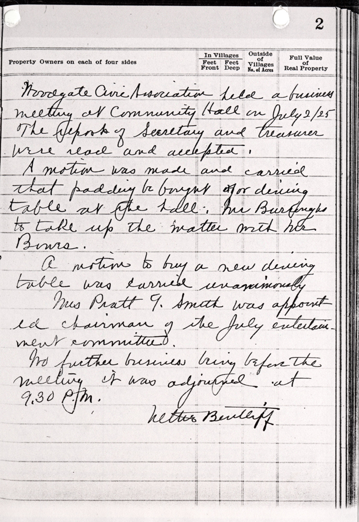 woodgate civic association notes by nettie bentliff 1923 015b