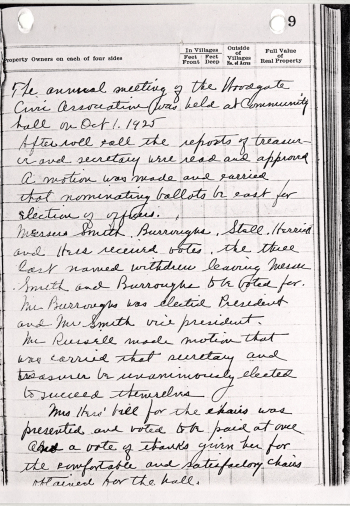 woodgate civic association notes by nettie bentliff 1923 019b