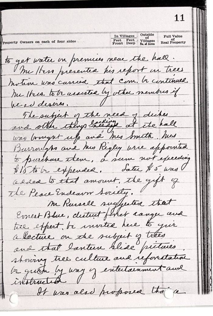 woodgate civic association notes by nettie bentliff 1923 020b
