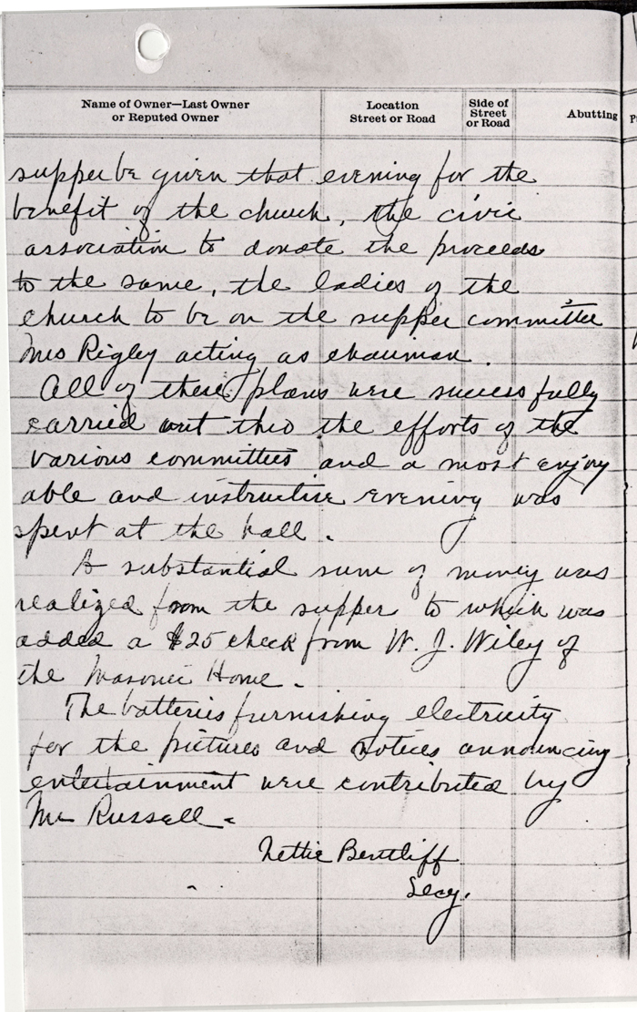 woodgate civic association notes by nettie bentliff 1923 021a
