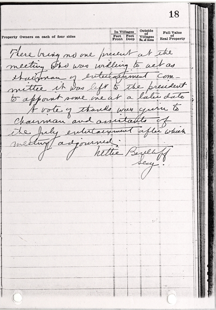 woodgate civic association notes by nettie bentliff 1923 026b