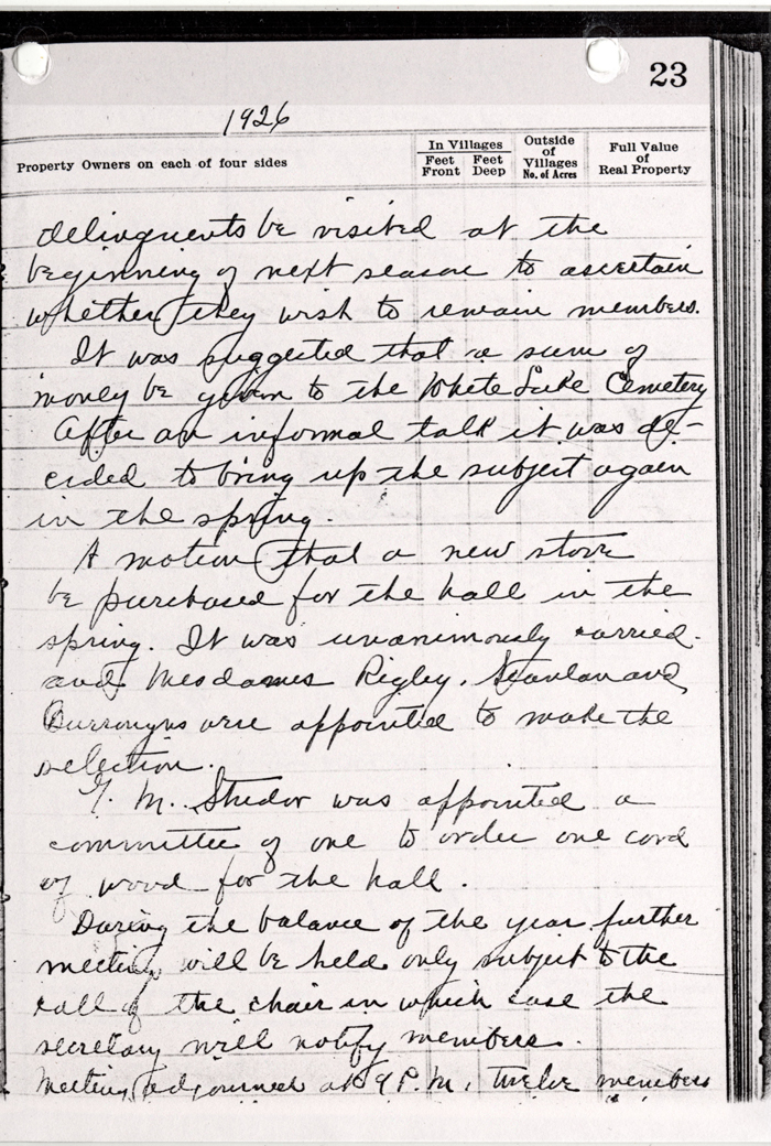 woodgate civic association notes by nettie bentliff 1923 029b