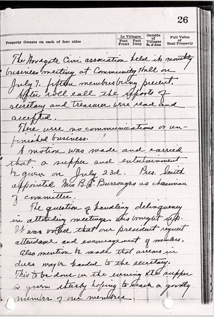 woodgate civic association notes by nettie bentliff 1923 032b