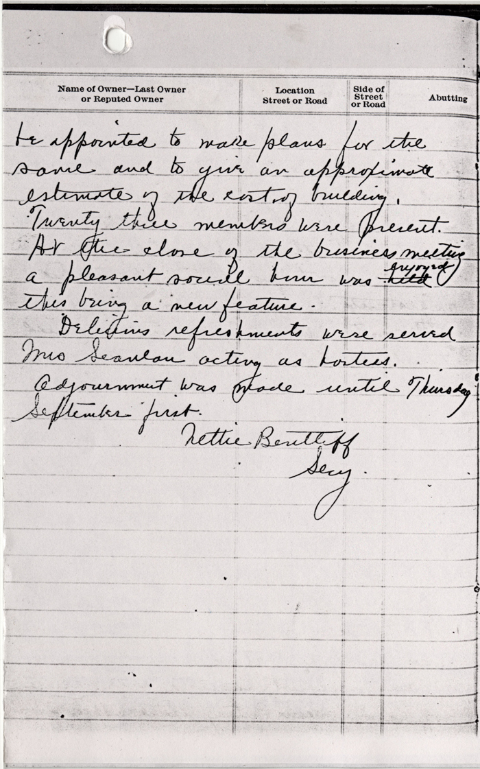 woodgate civic association notes by nettie bentliff 1923 035