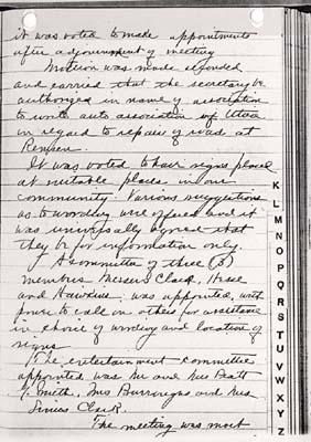 woodgate civic association notes by nettie bentliff 1923 005b
