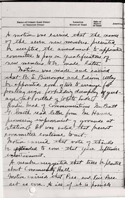 woodgate civic association notes by nettie bentliff 1923 020a