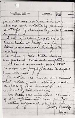woodgate civic association notes by nettie bentliff 1923 022