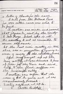 woodgate civic association notes by nettie bentliff 1923 030b