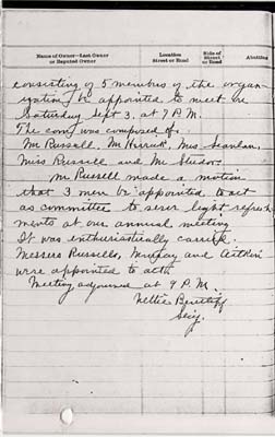 woodgate civic association notes by nettie bentliff 1923 044