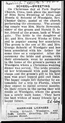 scheehl messia g sweeting reva married december 25 1925 001