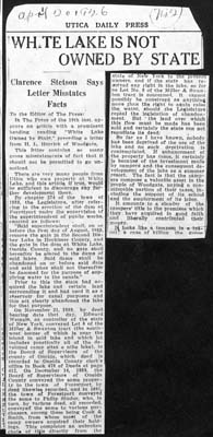 white lake land title dispute white lake is not owned by state april 20 1926