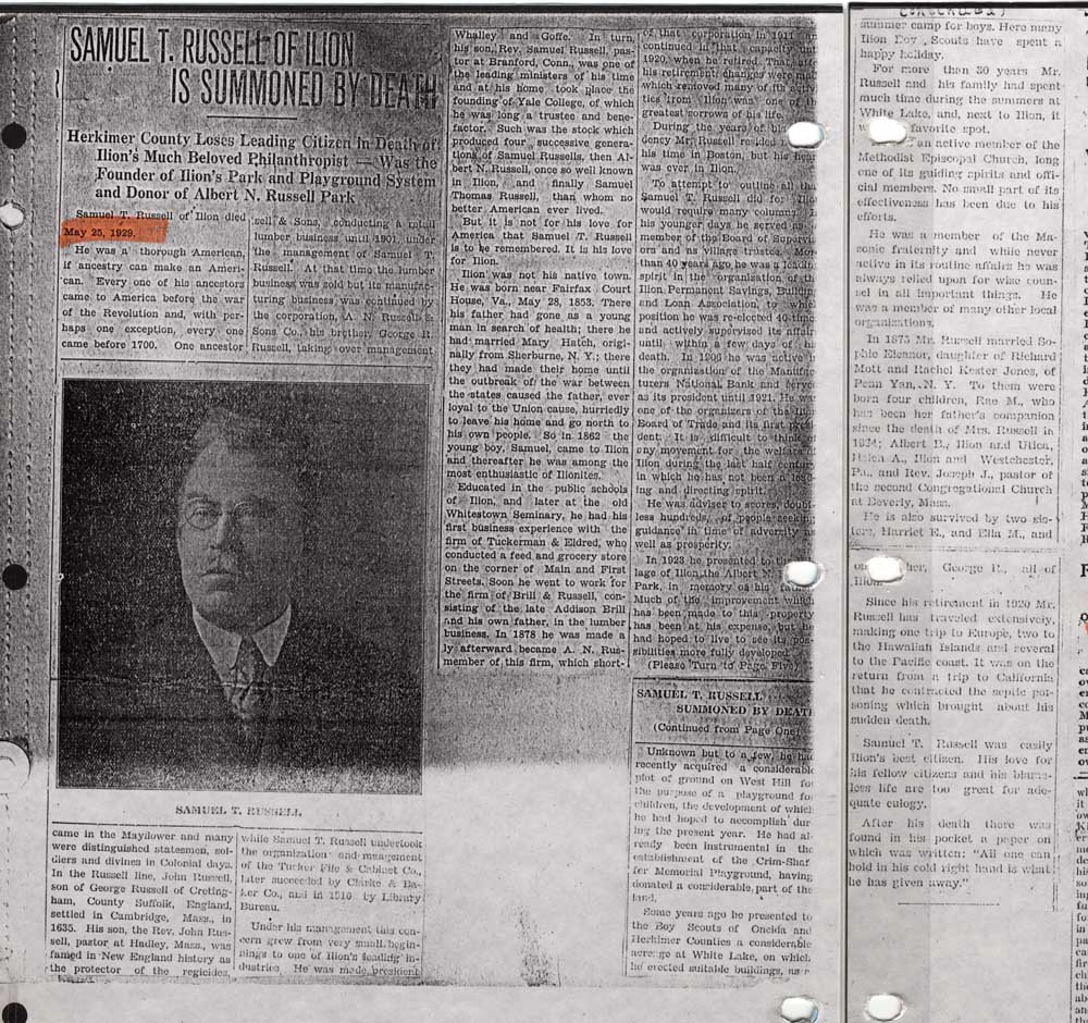 russell samuel t obit may 25 1929 001