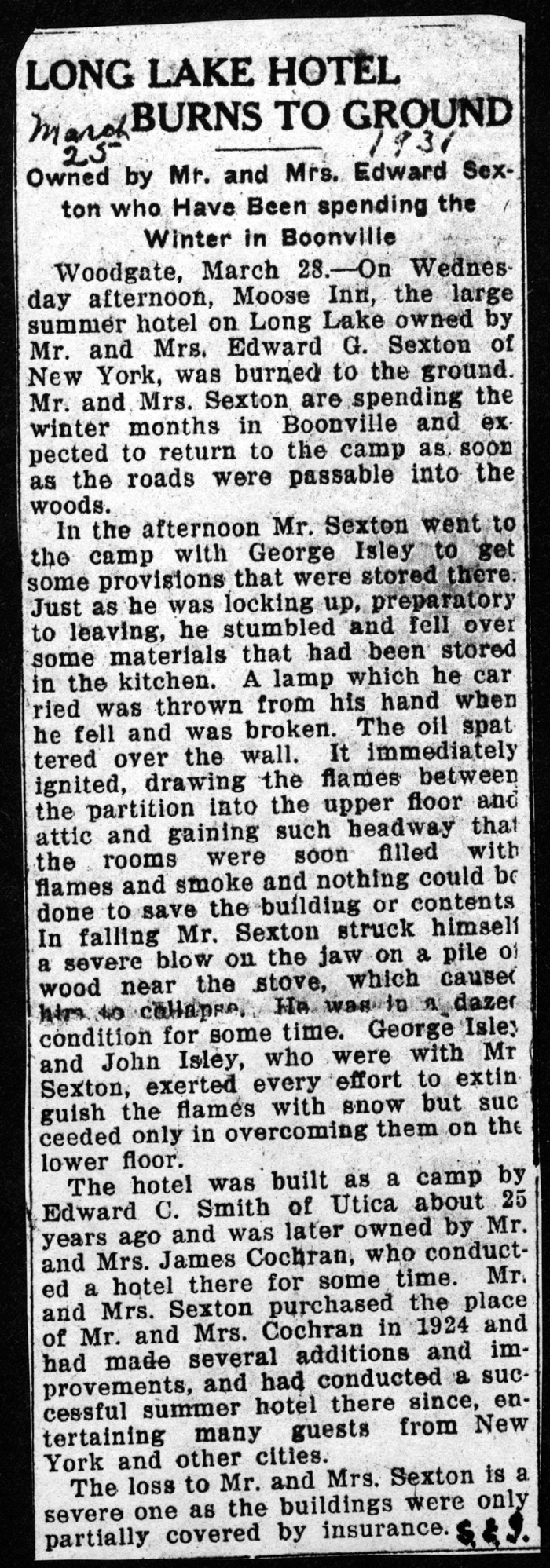 long lake hotel burns to the ground march 25 1931 002